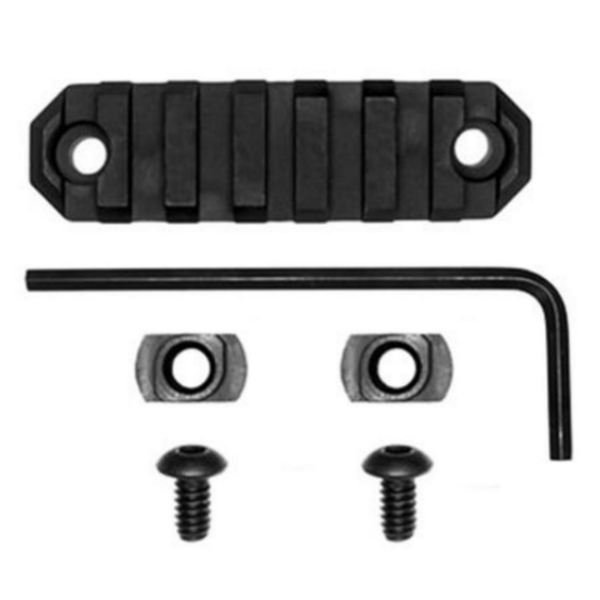 Grovtec Rail Section M-lok 3″ 7 Slot