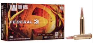 FEDERAL 7MM REM MAG 150GR FUSION