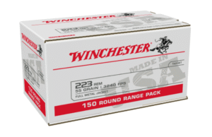 Winchester USA 223rem value Pack 150 rounds 55gr FMJ