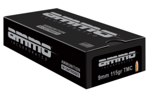 Ammo Inc Signature 9mm Luger 115 Gr TMC Bulk Rang Pack