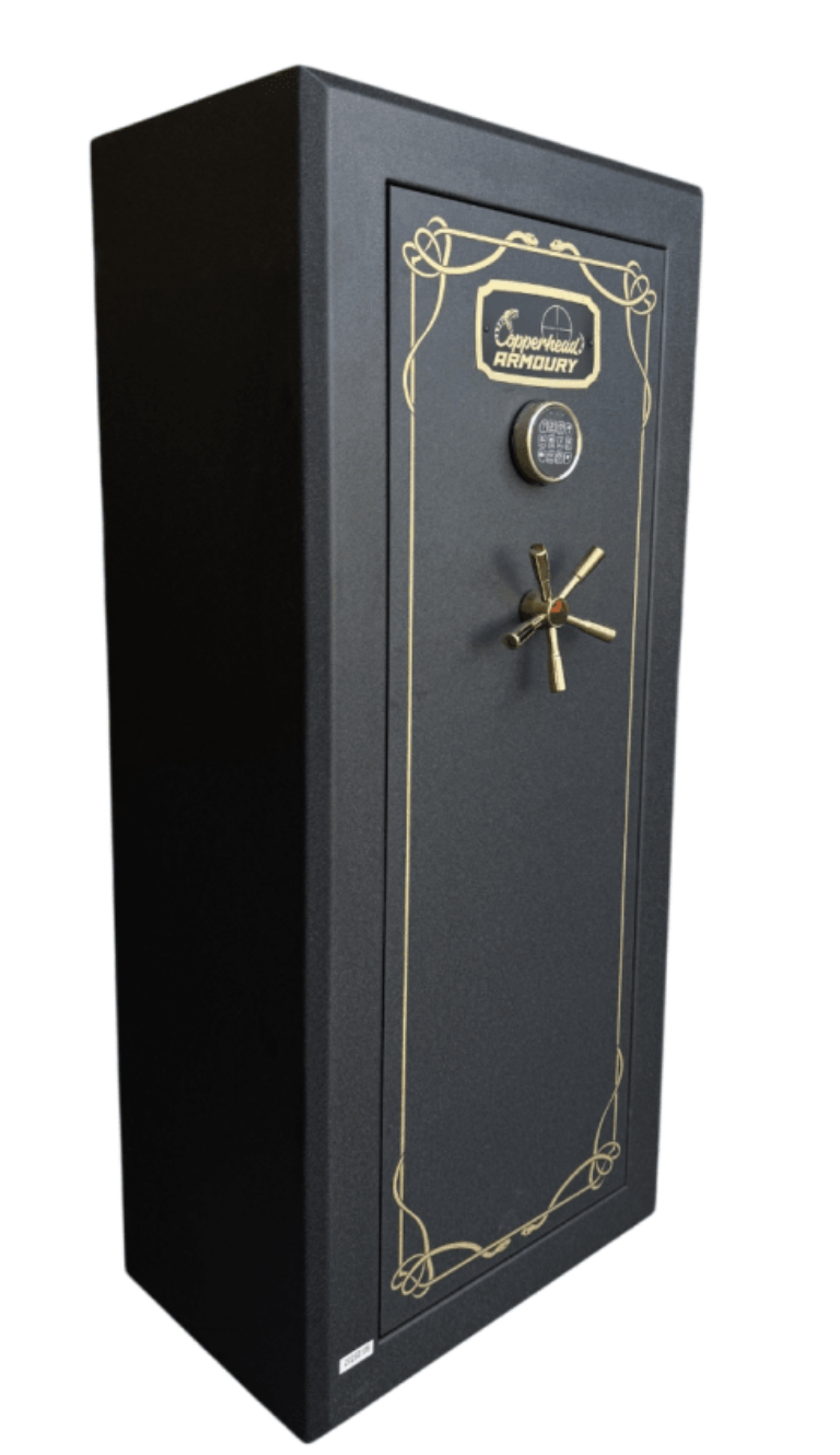 Copperhead Armour  18 Gun Deluxe Safe