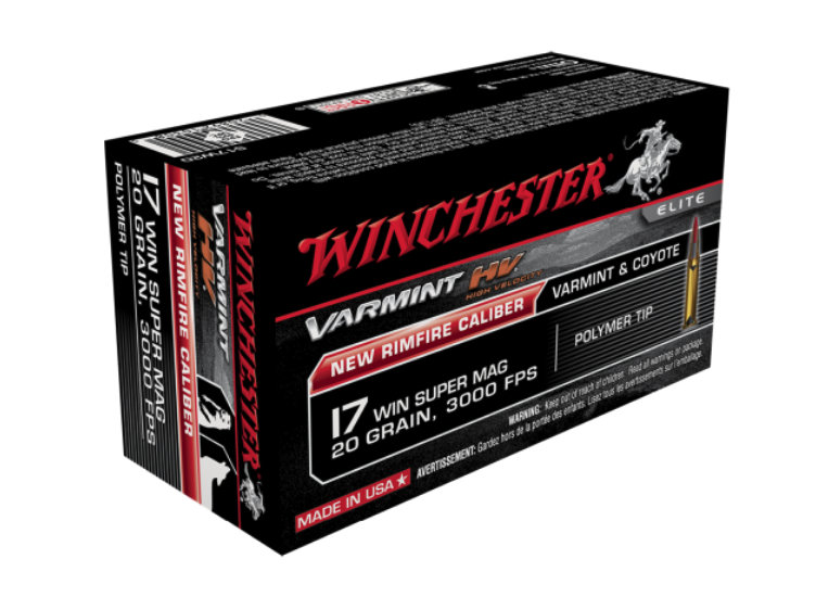 Winchester Varmint HV 17WSM 20gr