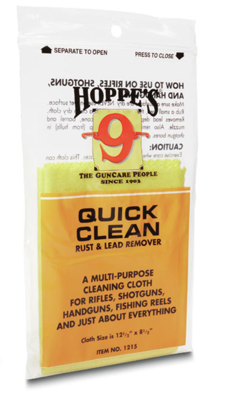 HOPPES QUICK CLEAN RUST & LEAD REMOVER CLOTH