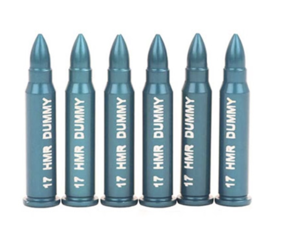 A-ZOOM 17 HMR DUMMY ROUNDS 6PK