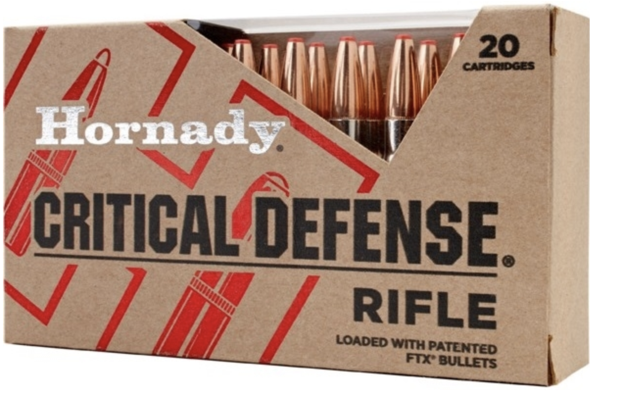 Hornady 223 Rem 73 grain FTX Critical Defence