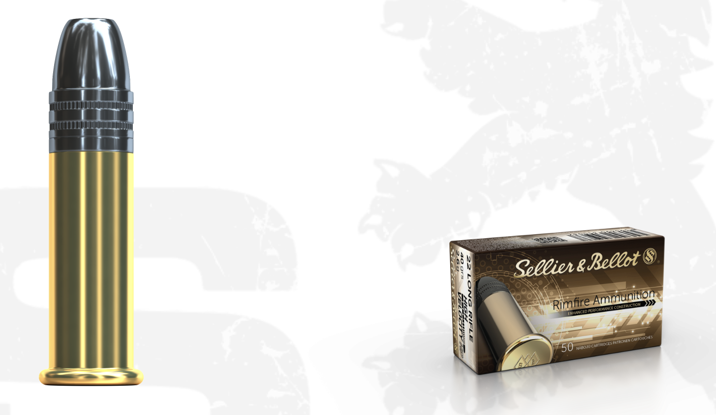 S&B Sellier & Bellot 22 Long Rifle HV HP 40 grain LHP
