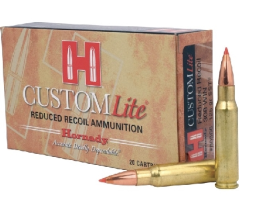 Hornady 308 Win 125 grain SST Custom Lite