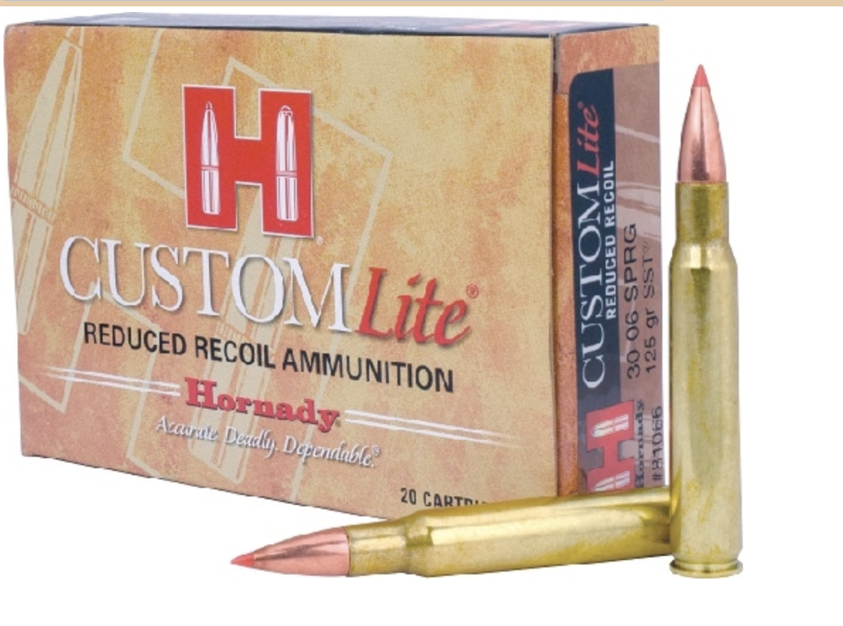 Hornady 30-06 Sprg 125 grain SST Custom Lite
