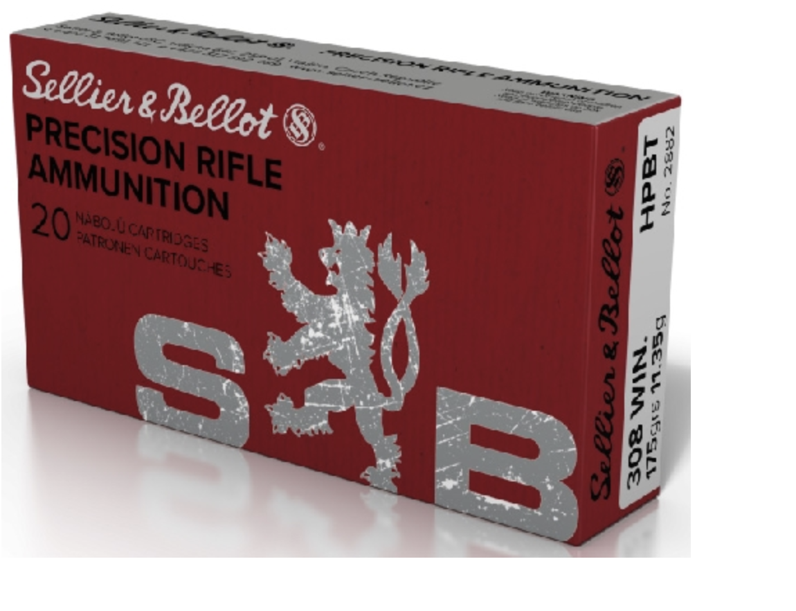 S&B Sellier & Bellot 308 Win 175 grain HPBT Match