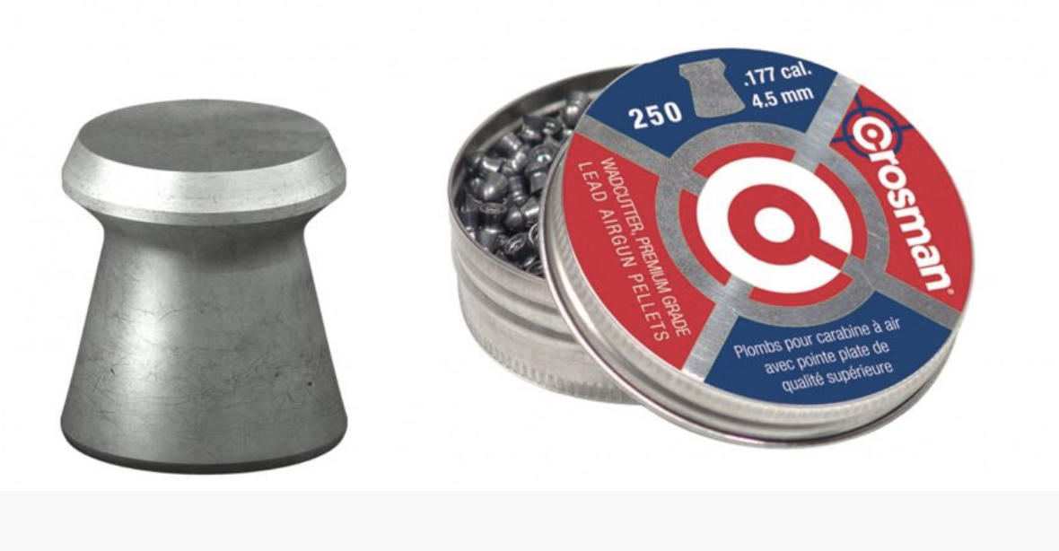 Crosman 177cal 7.4gr Wadcutter Pellet