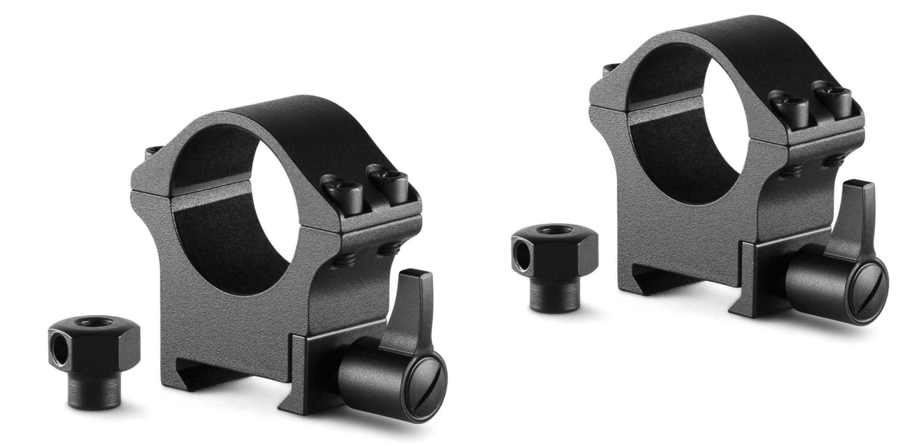 Brisbane Gun Shop Hawke Professional Steel Ring Mounts
