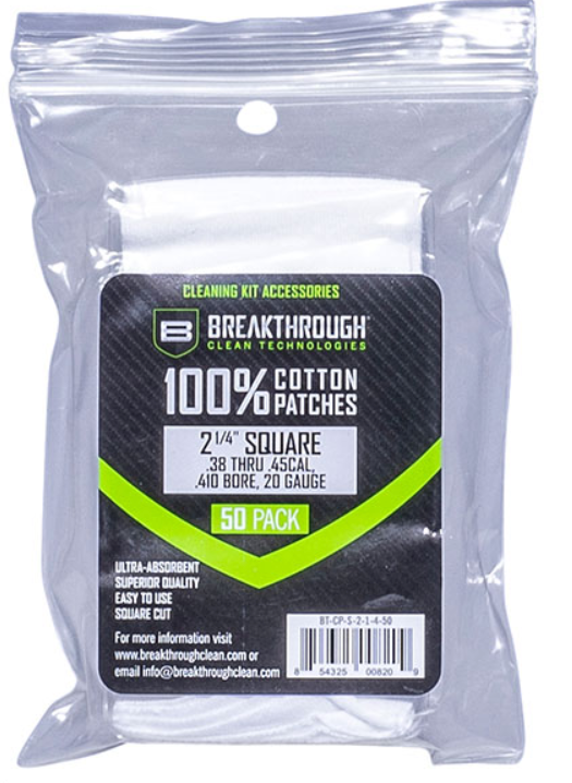 BREAKTHROUGH COTTON PATCHES