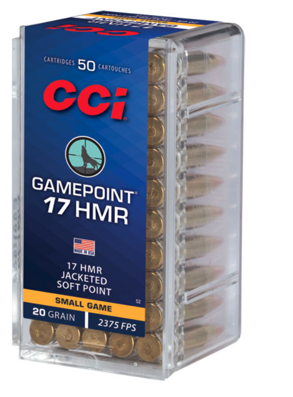 CCI 17HMR 20GR GAME POINT JSP 2375FPS