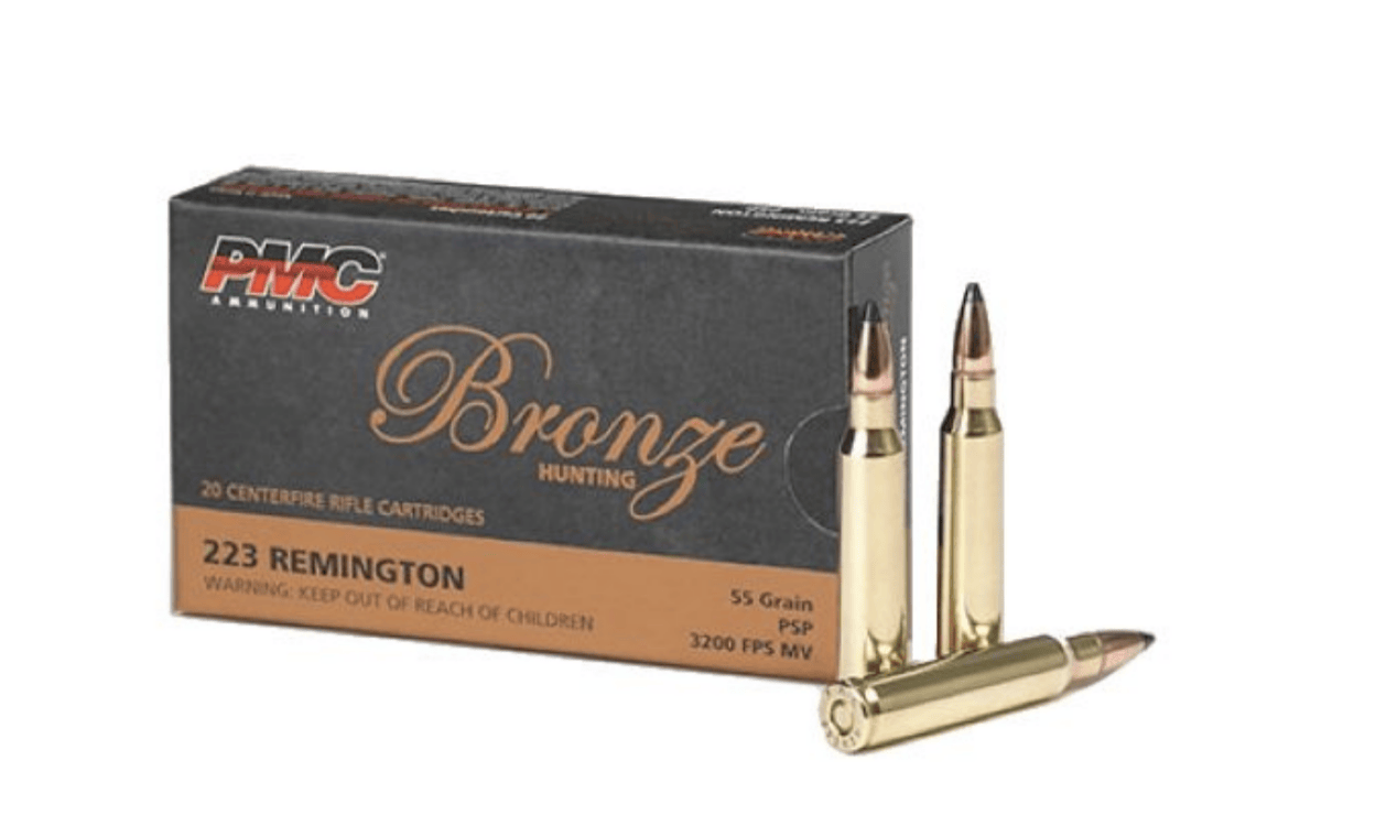 PMC 223 Remington 55 Grain SP Bronze Line
