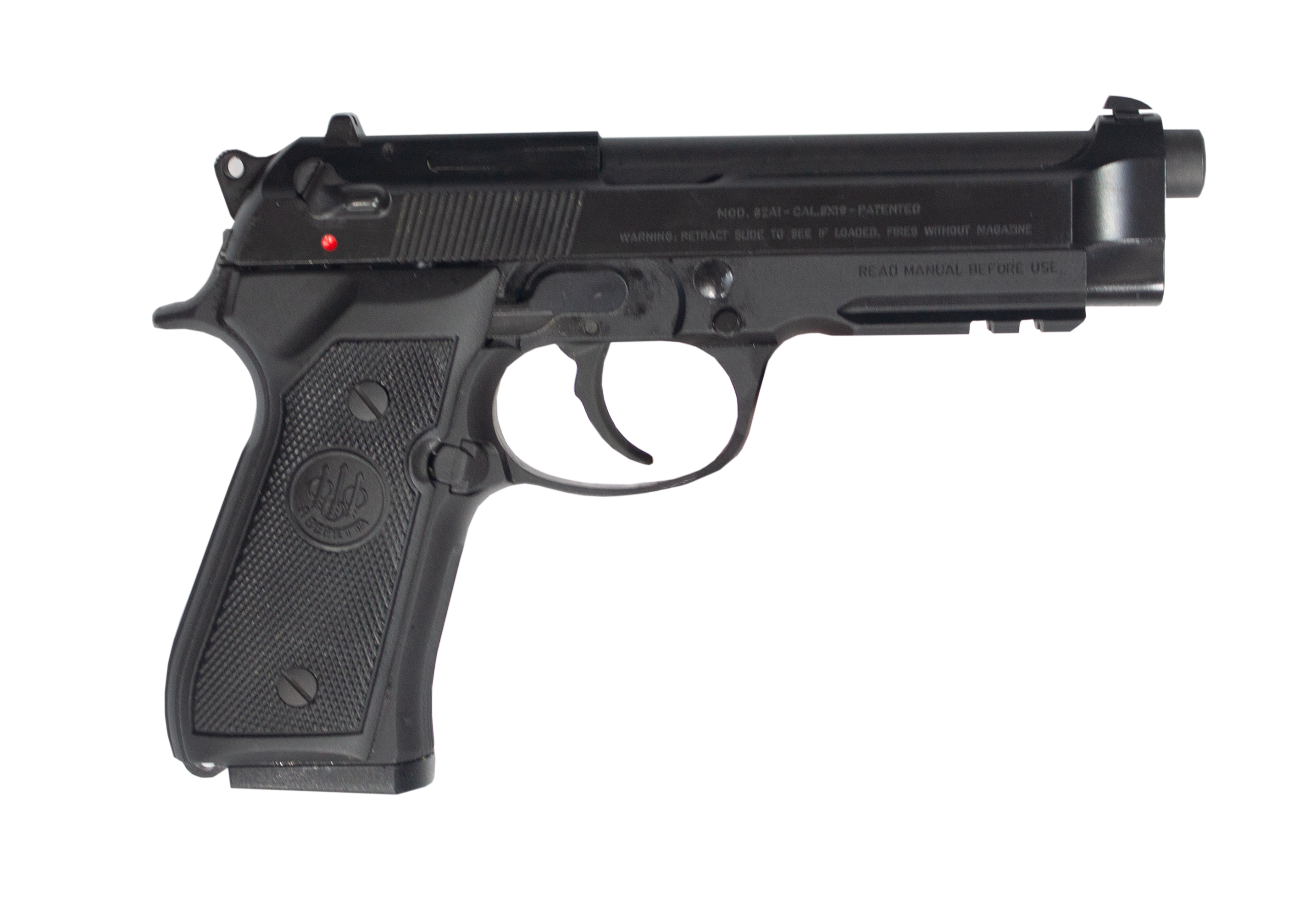 Beretta 92A1 9mm Cased