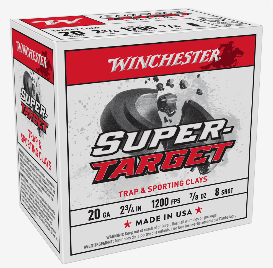 Winchester Super Target 20 Gauge 8 Shot