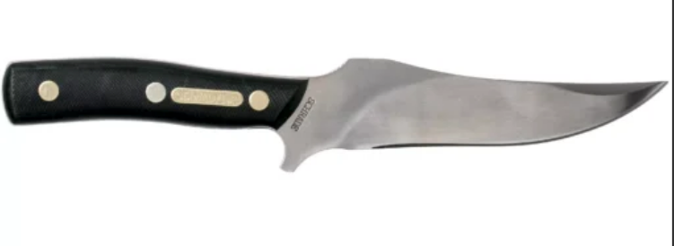 Old Timer 15OT Deerslayer Fixed Blade Knife w/Leather Sheath Home / Old Timer
