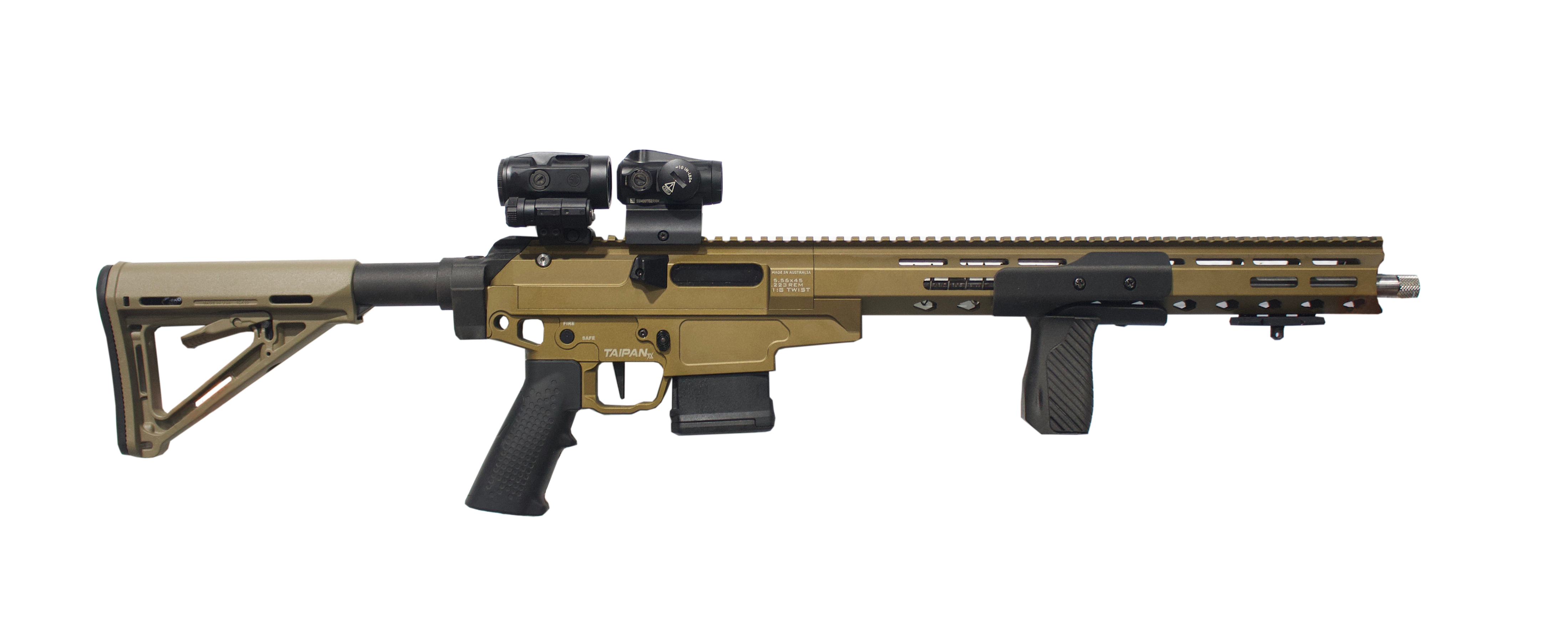 Taipan X 223 Pump Action/ Adjustable